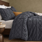 Tufted comforter detail, Dark Grey