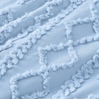 Tufted comforter detail, Dusty Blue